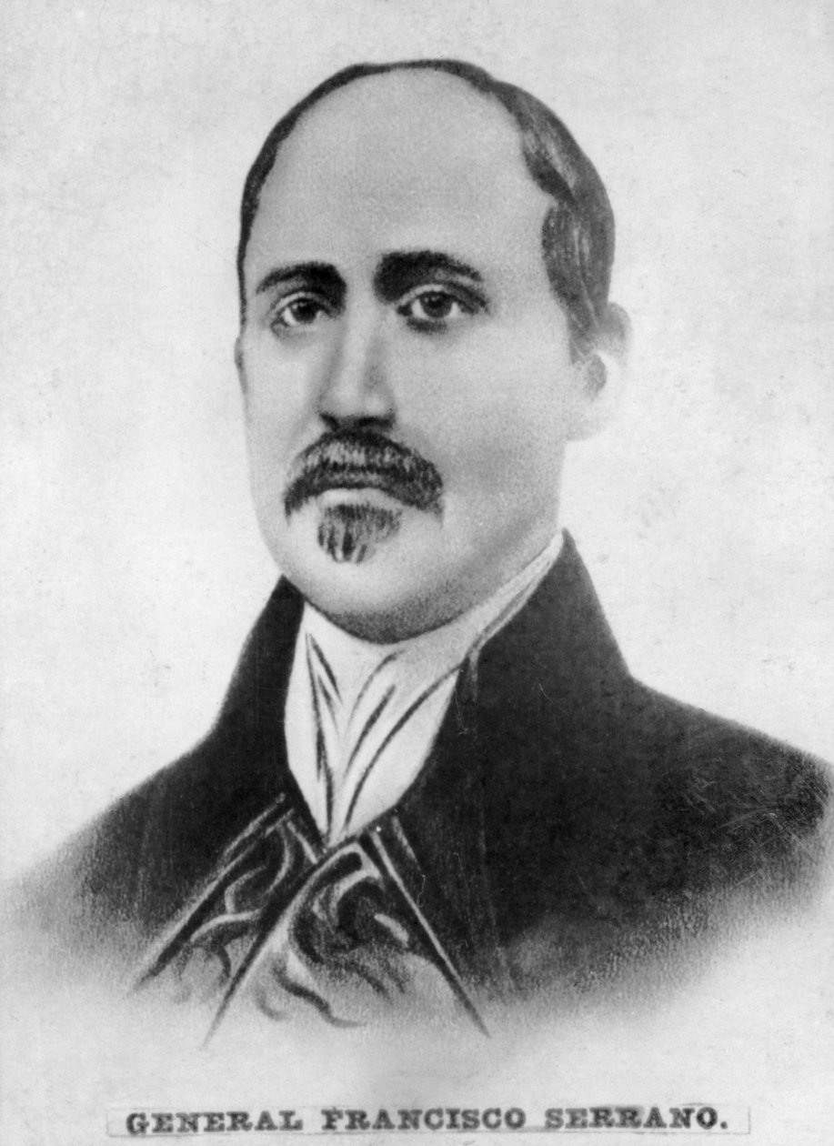 弗朗西斯科·塞拉诺（Francisco Serrano），1810-1885年，1920年代 作者 不明