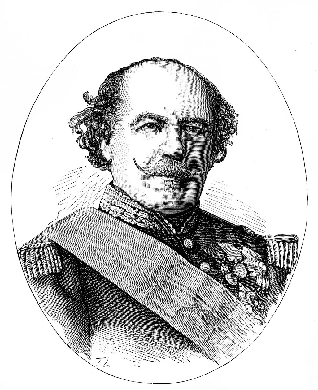 弗朗索瓦·某些·坎罗伯特1809-1895，法国将军和元帅 作者 不明