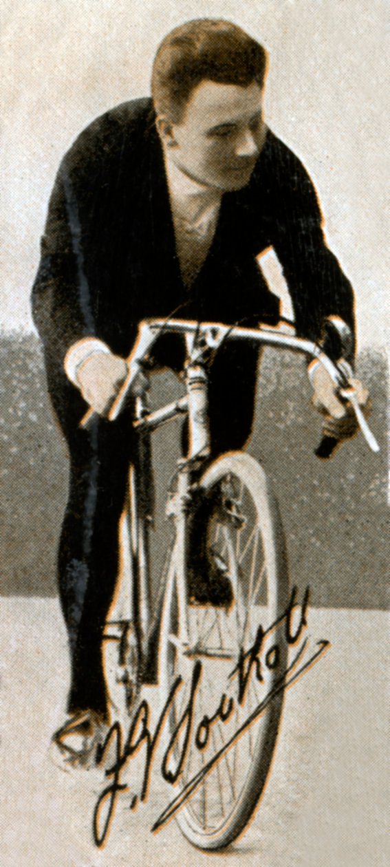 弗兰克·索撒尔（Frank Southall），自行车冠军，1935年 作者 不明