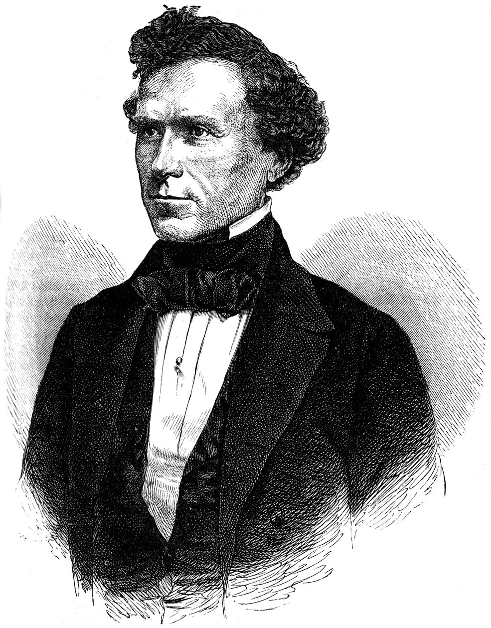 富兰克林·皮尔斯（Franklin Pierce），美国第14任总统，建于1880年 作者 不明