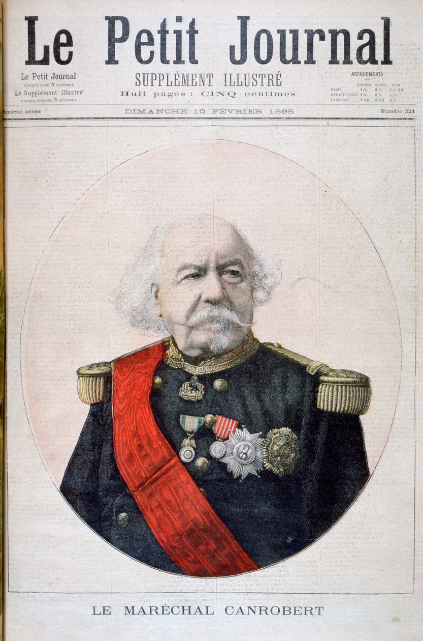 弗朗索瓦·某些坎罗伯特，法国元帅，1895年 作者 不明