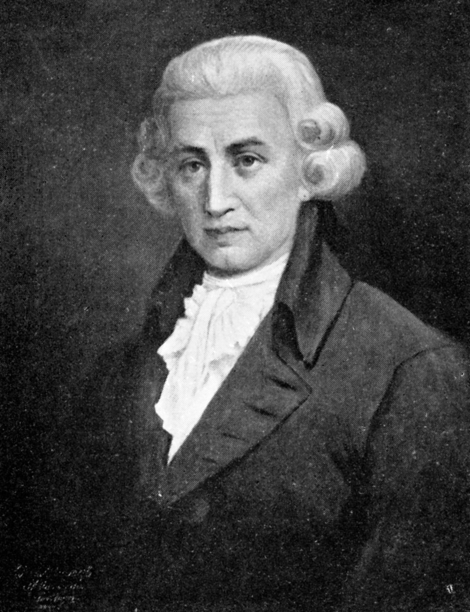 弗朗兹·约瑟夫·海顿（Franz Joseph Haydn），1732-1809年，古典时期的主要作曲家，1909年 作者 不明