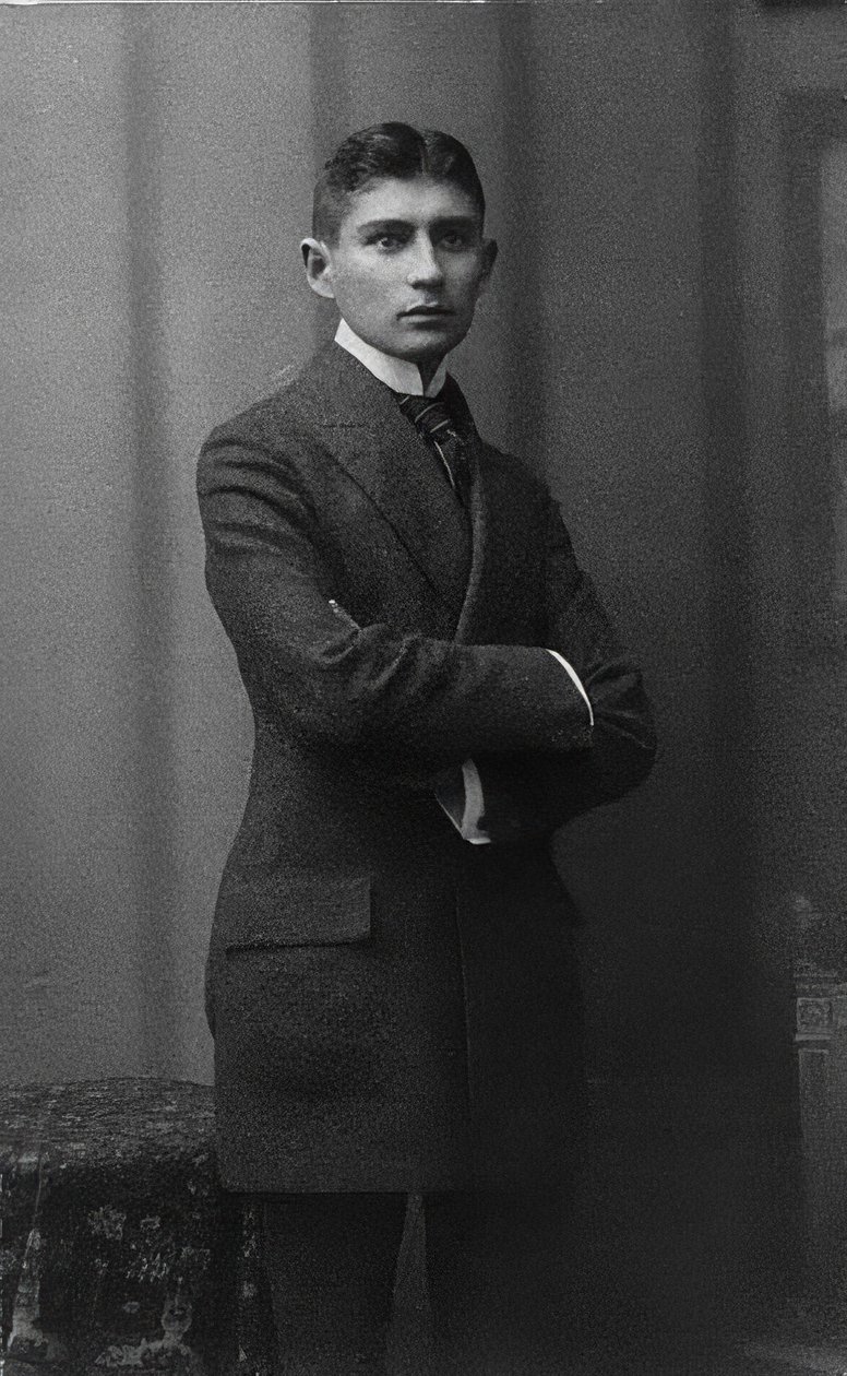 弗朗兹·卡夫卡（Franz Kafka）。约于1906年 作者 不明