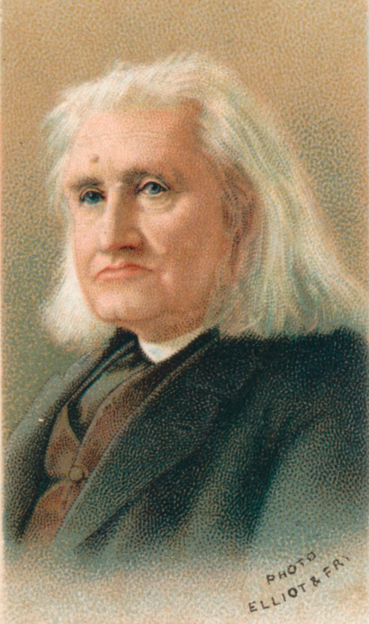 弗朗茨·李斯特（Franz Liszt）1811-1886年，匈牙利钢琴家和作曲家，1911年 作者 不明