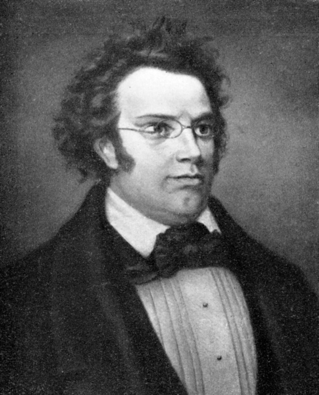 弗朗茨·彼得·舒伯特（Franz Peter Schubert），1797-1828年，奥地利作曲家，1909年 作者 不明