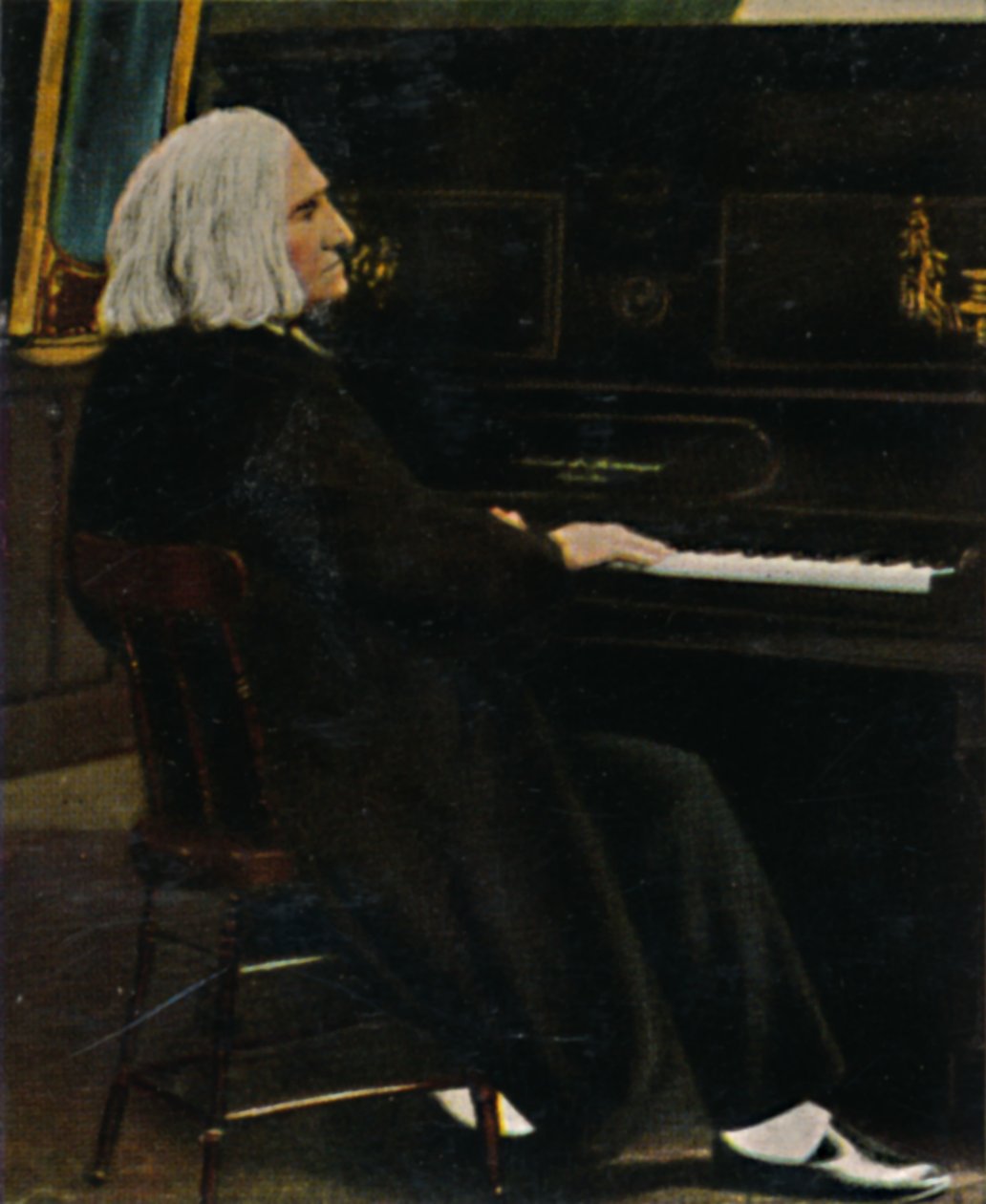弗朗茨·冯·李斯特（Franz von Liszt）1811-1886，1934年。 作者 不明