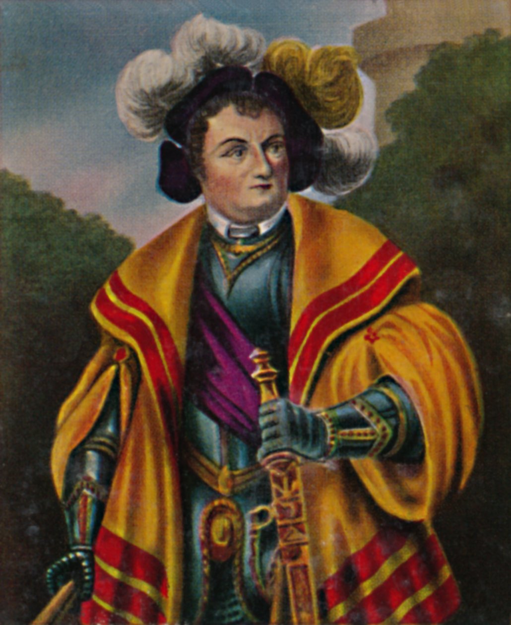 弗朗茨·冯·西金根（Franz von Sickingen）1481-1523，1934年。 作者 不明