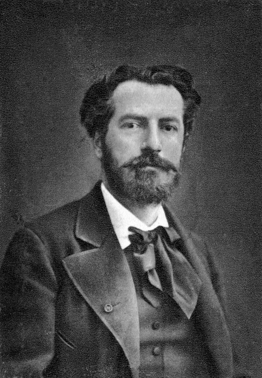 弗雷德里克·巴索迪（Frederic Bartholdi），法国雕塑家，1880年 作者 不明