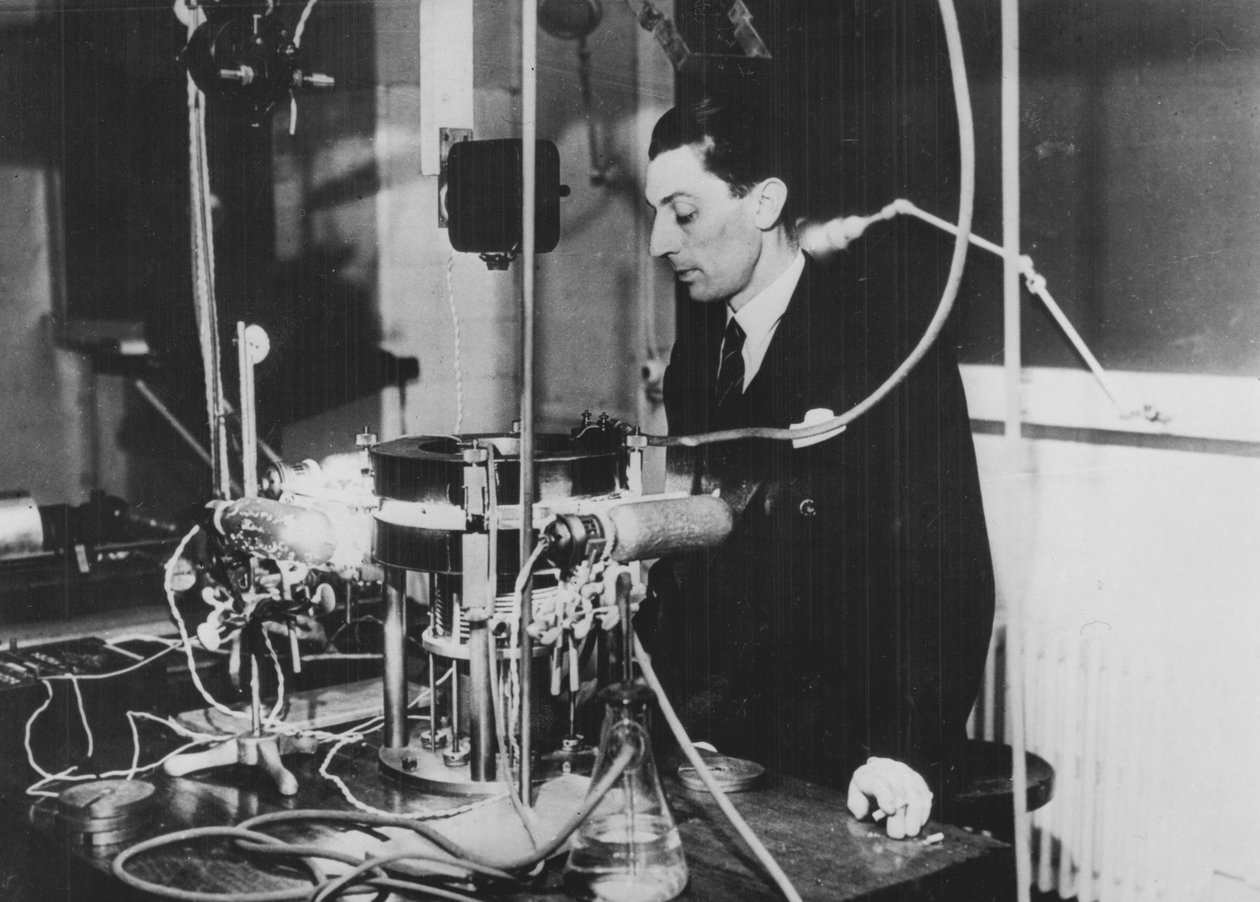 法国物理学家Frederic Joliot，c1930年 作者 不明