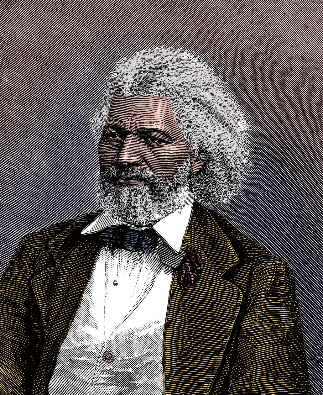 弗雷德里克·道格拉斯（Frederick Douglass）1817-1895年，美国外交官，废奴主义者和作家，1875年 作者 不明