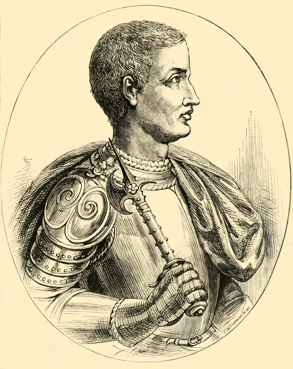 德国弗雷德里克二世（Frederick II Of Germany），1194-1250，1890年。 作者 不明