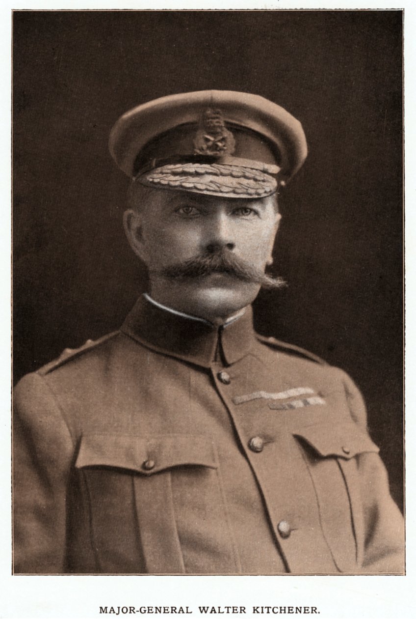 英国士兵弗雷德里克·沃尔特·基奇纳（Frederick Walter Kitchener），c1900年 作者 不明