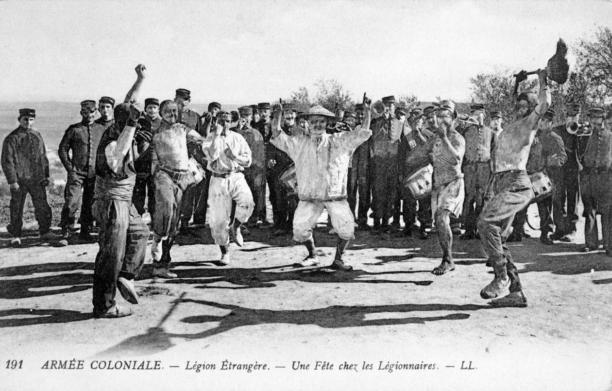 法国外籍兵团，c1910 作者 不明