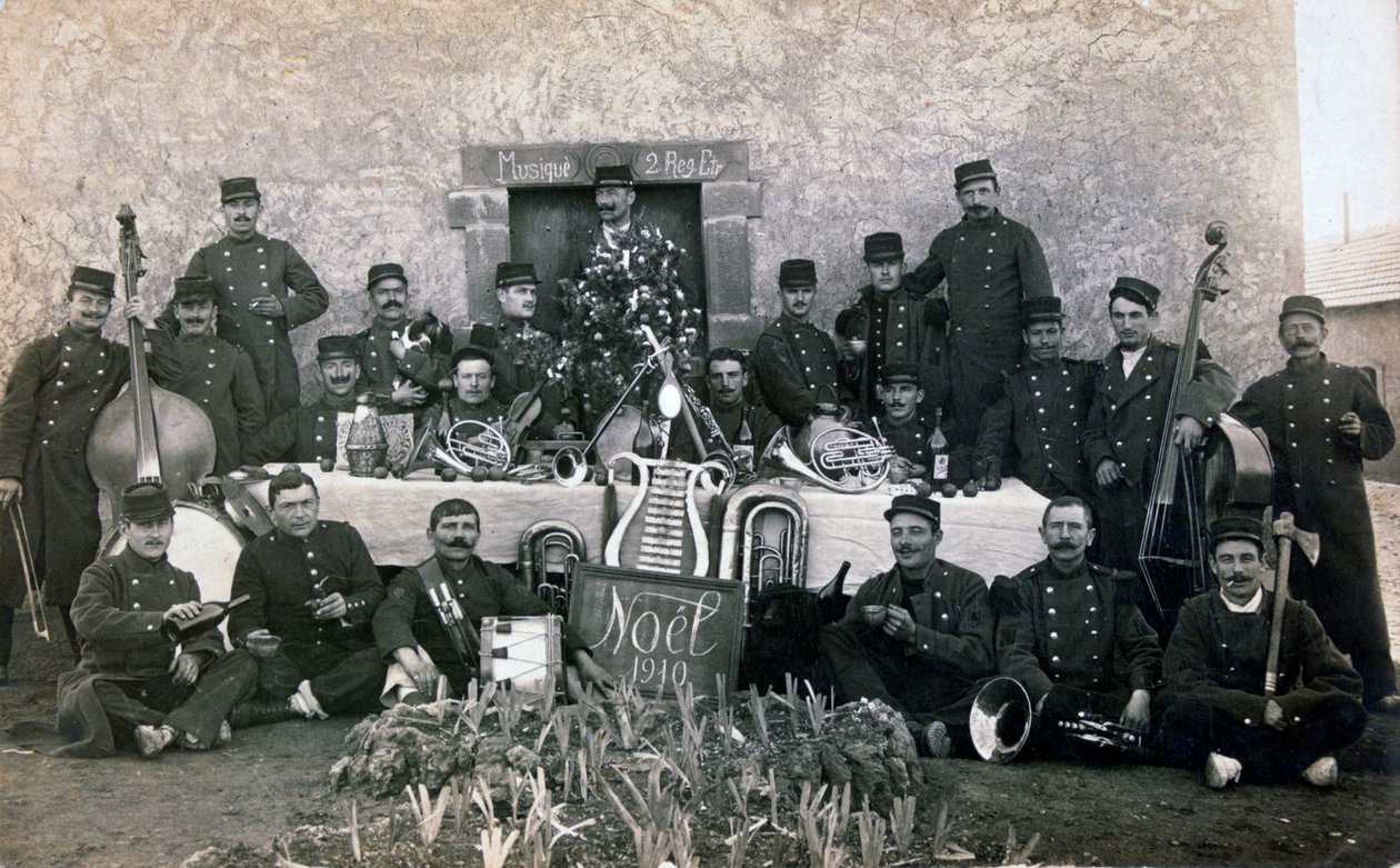 法国外籍军团圣诞节，阿尔及利亚，1910年 作者 不明