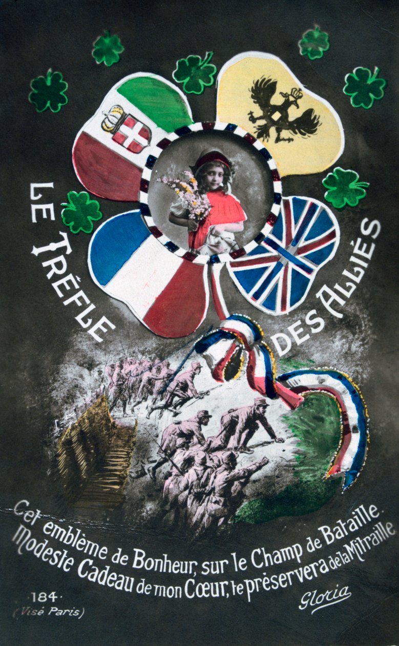 法国第一次世界大战明信片，1914-1918年 作者 不明