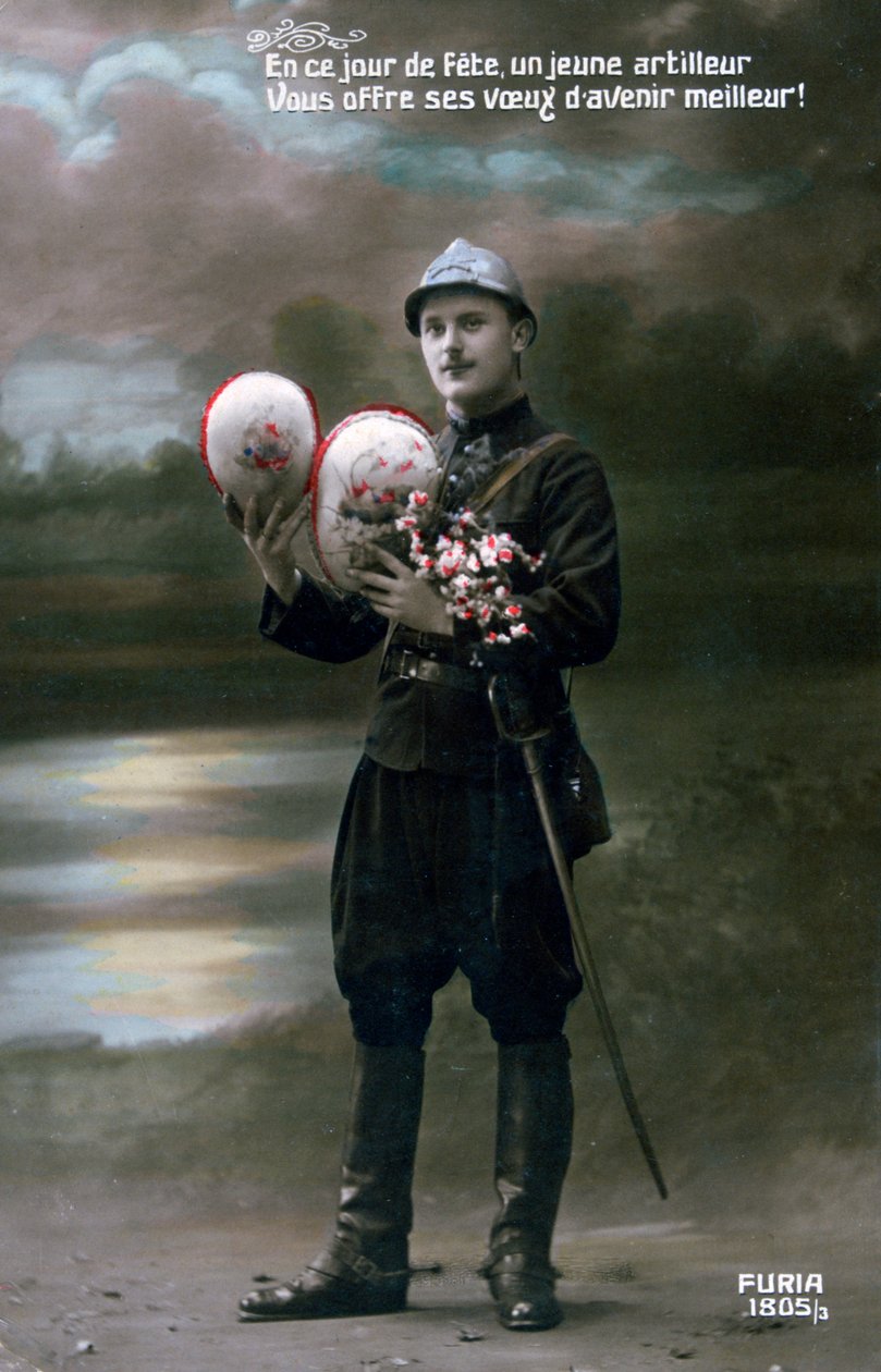 法国第一次世界大战明信片，1914-1918年 作者 不明