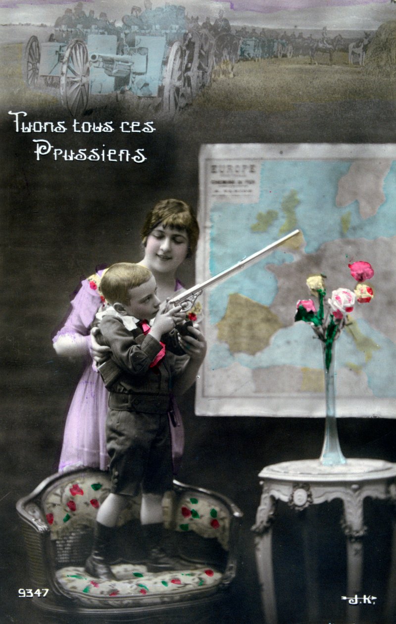 法国第一次世界大战明信片，1914-1918年 作者 不明