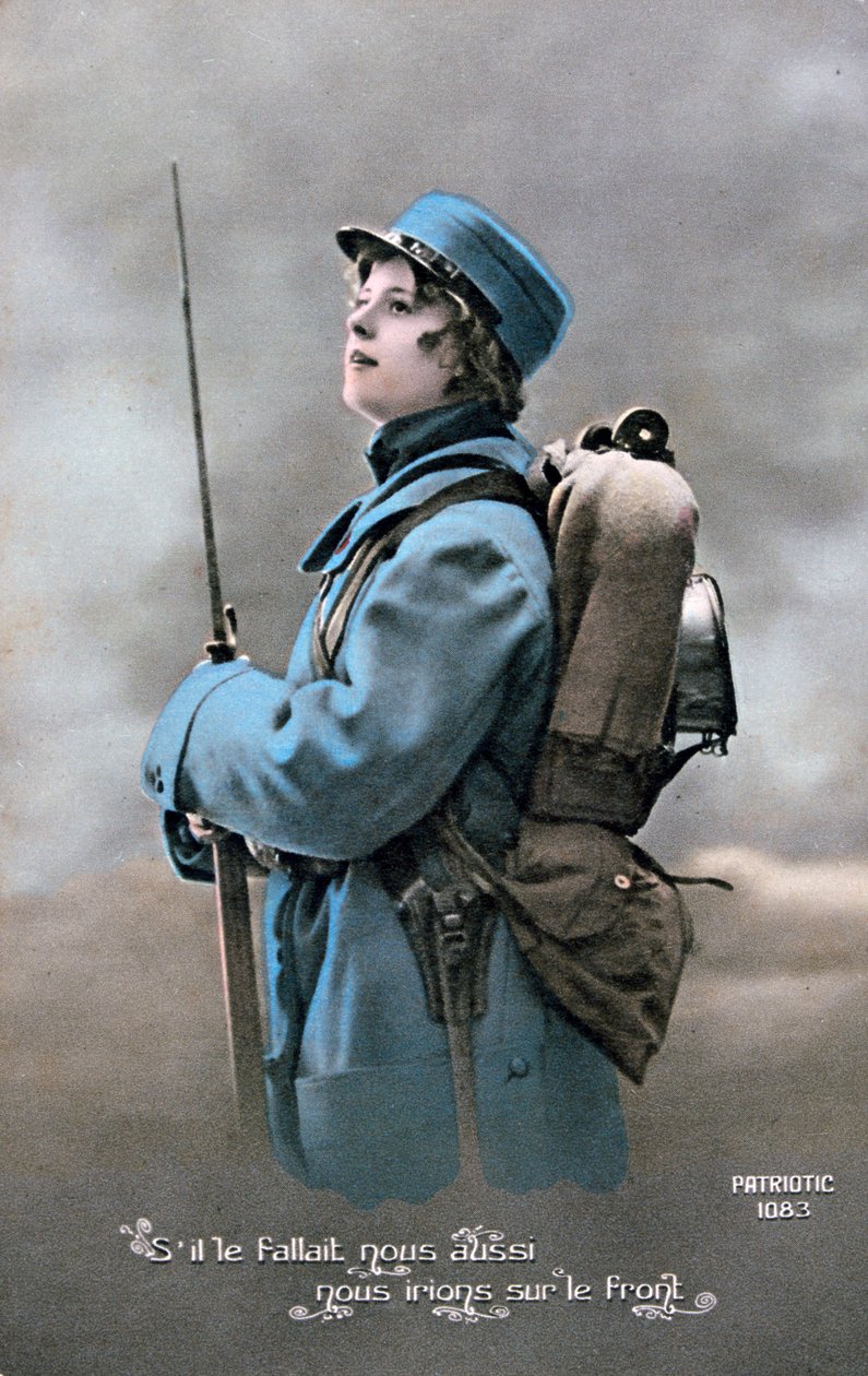 法国第一次世界大战明信片，1914-1918年 作者 不明