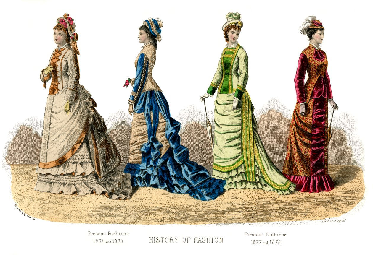 法国服装：礼物时尚，1882年 作者 不明