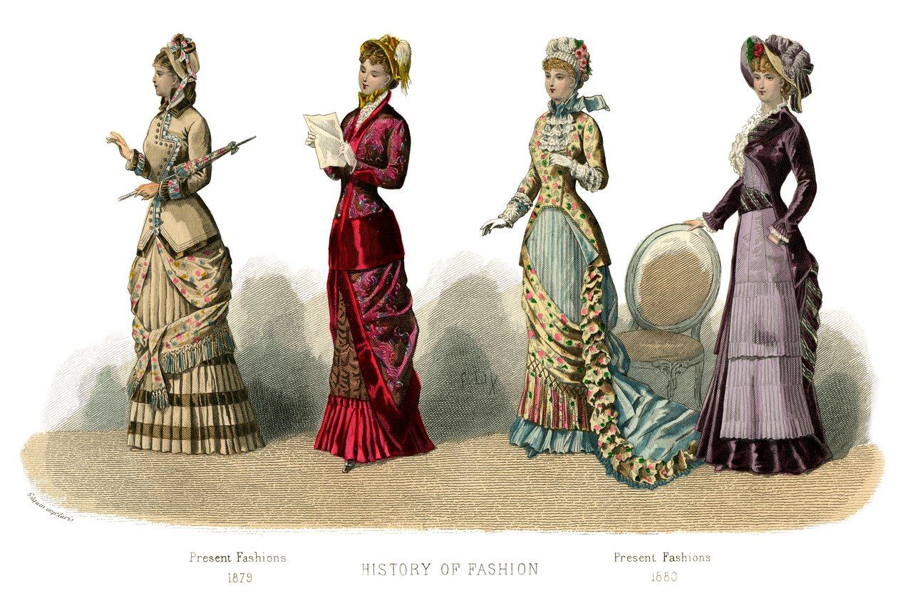 法国服装：礼物时尚，1882年 作者 不明