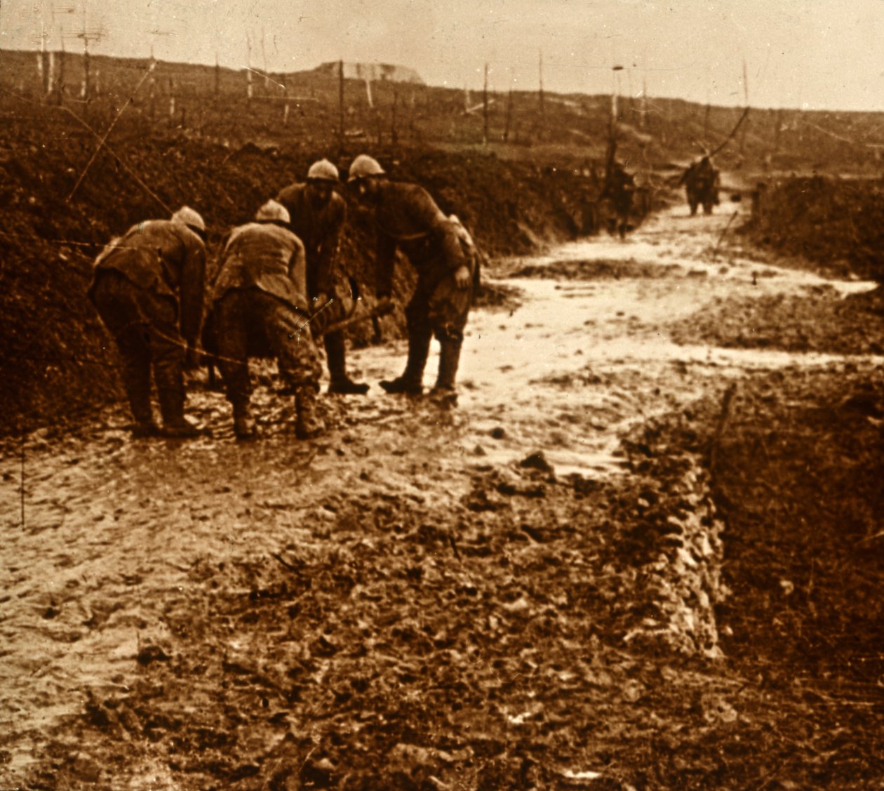 法国士兵，法国Froideterre，c1914-c1918 作者 不明