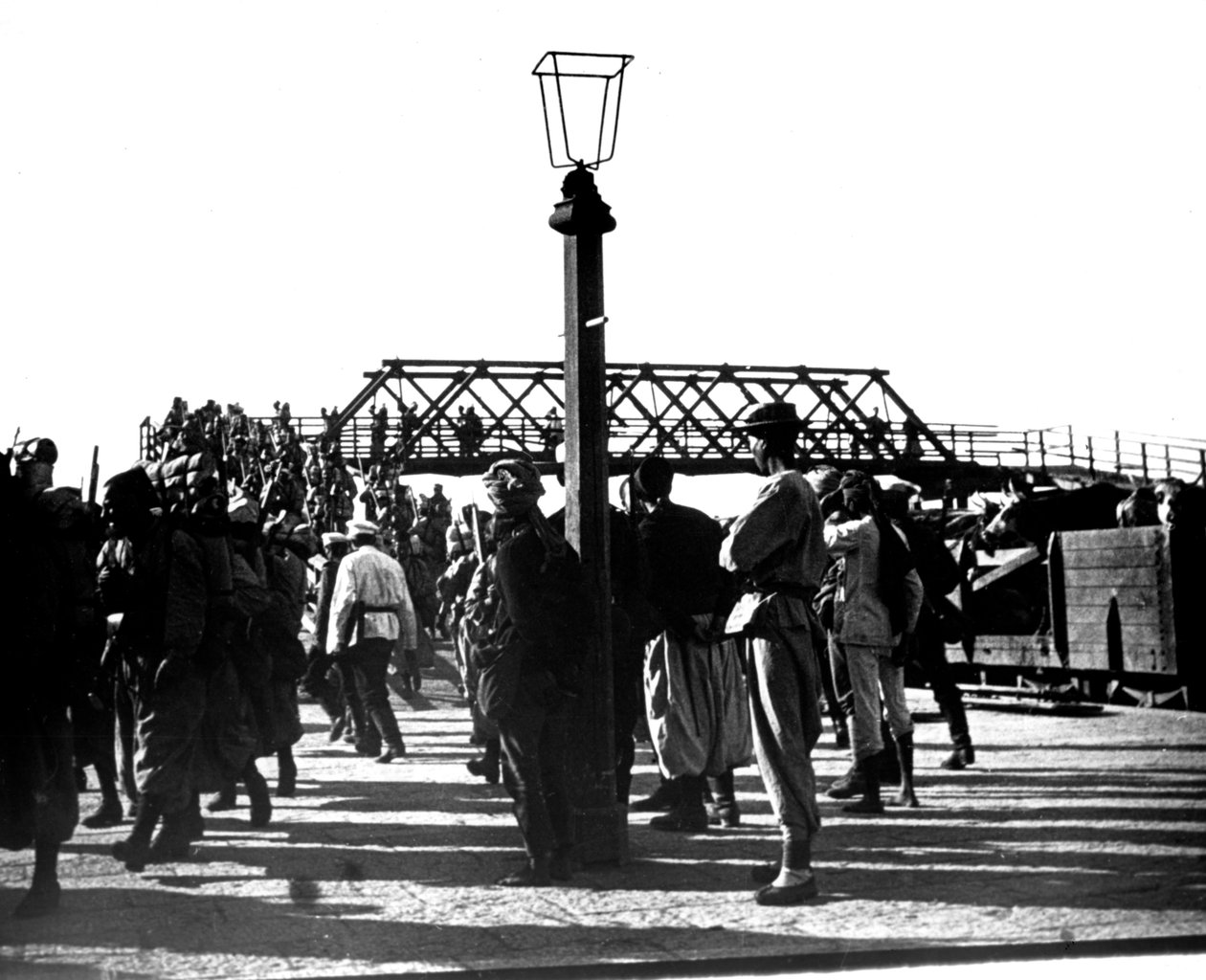 法国军队，中国天津，1900年 作者 不明