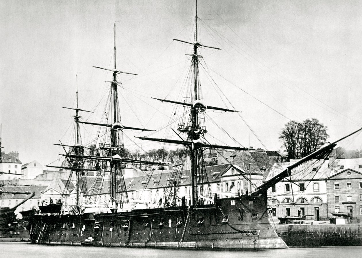 法国军舰，海洋，1868年 作者 不明