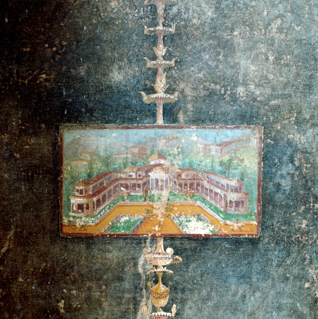 壁画，Vettii别墅，庞贝城。 c62-79 AD 作者 不明