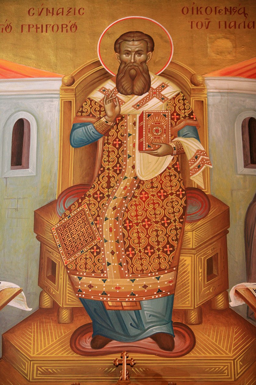 Fresco in Saint Gregory Palamas Greek orthodox church Thessalonique Grece 作者 不明