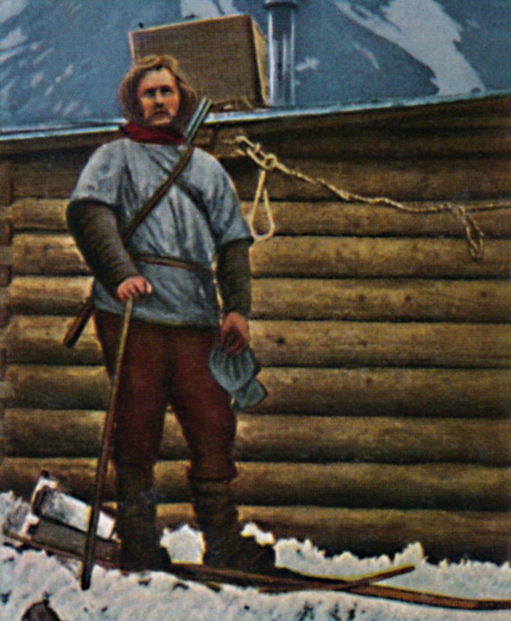 弗里乔夫·南森（Fridtjof Nansen）1861-1930，1934年。 作者 不明