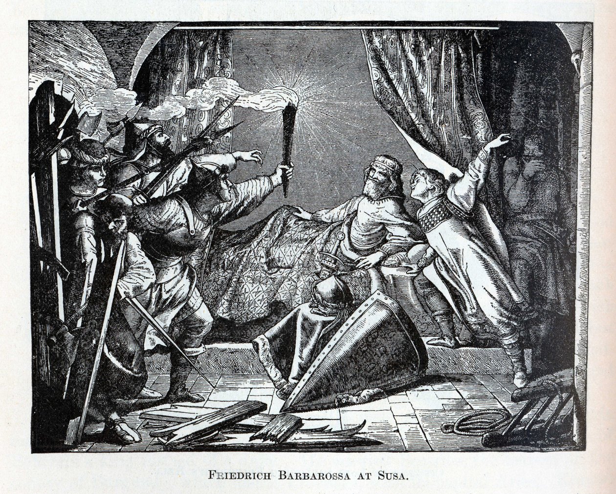 苏黎世的弗里德里希·巴巴罗萨（Friedrich Barbarossa），1882年 作者 不明