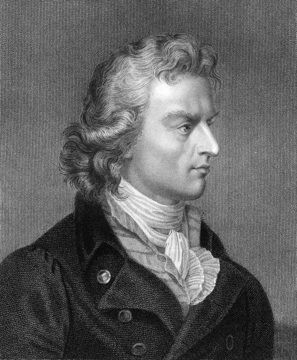 弗里德里希·席勒（Friedrich Schiller），德国诗人，哲学家，历史学家和戏剧家，1836年 作者 不明