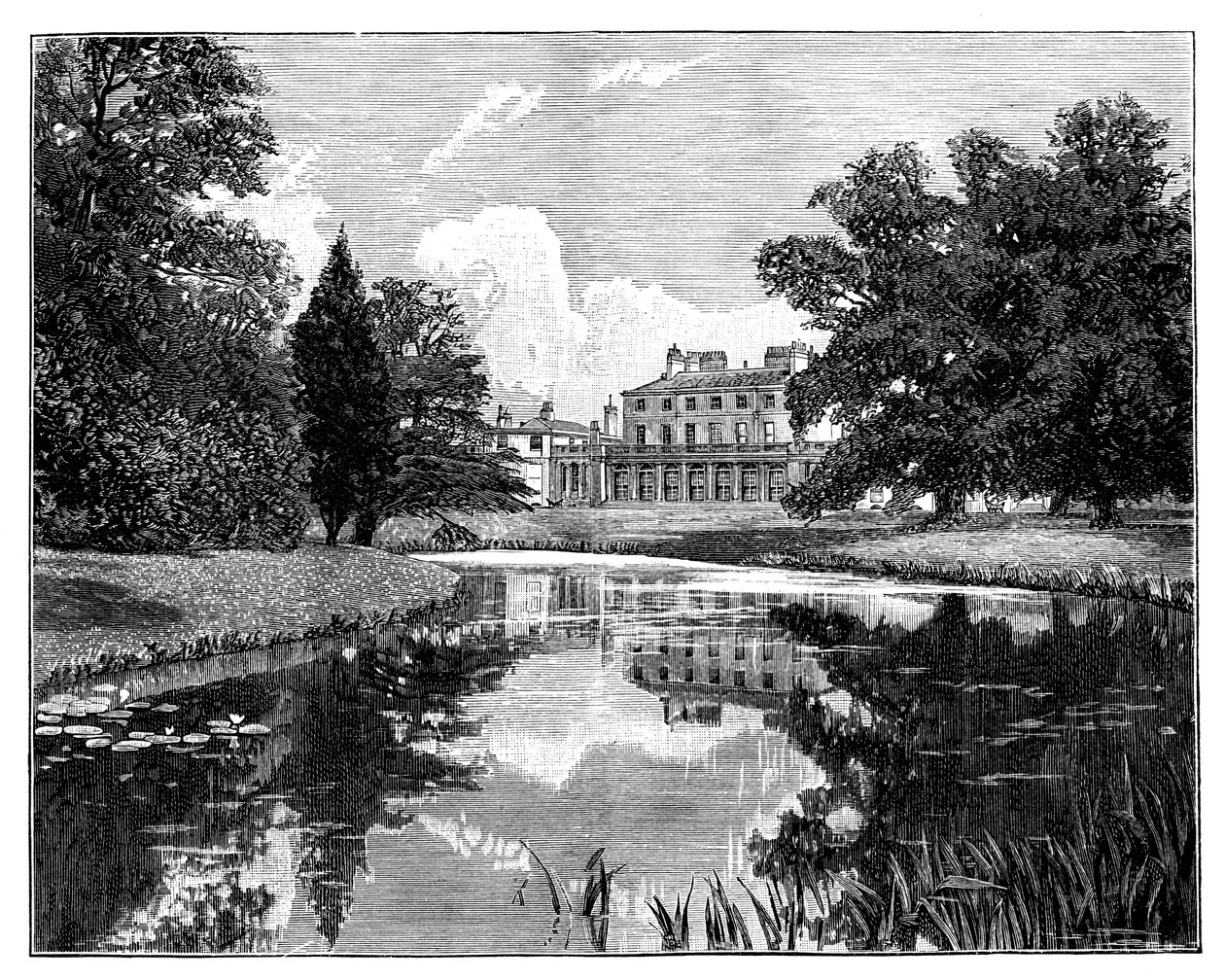 伯克郡温莎城堡附近的Frogmore House 作者 不明