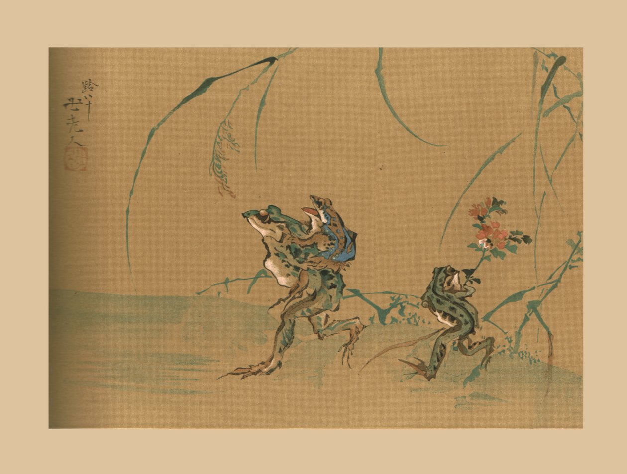 青蛙假日，1886年18世纪末至19世纪初 作者 不明
