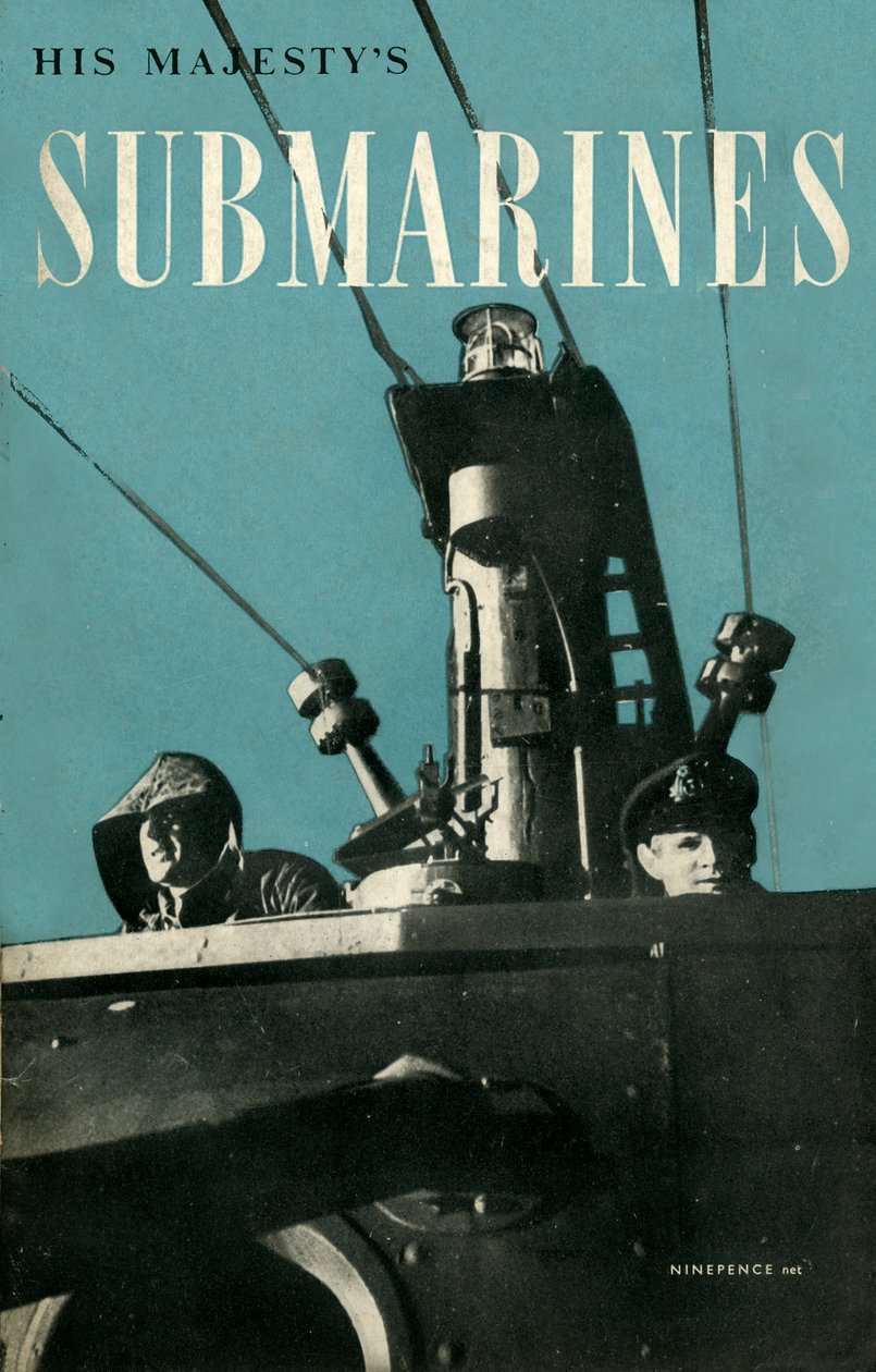 945下潜艇的封面，1945年。 作者 不明