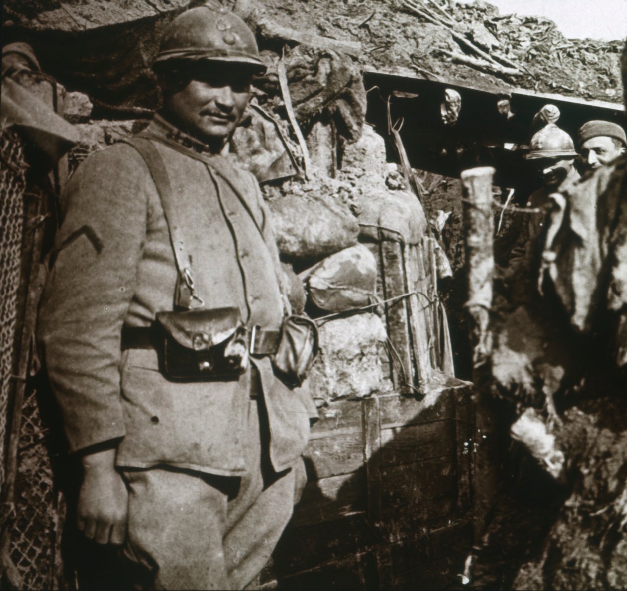 法国北部贝里奥巴克前线，c1914-c1918 作者 不明