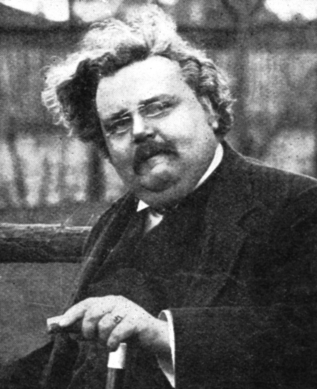 切斯特顿（GK Chesterton）1874-1936年，英国作家，二十世纪初 作者 不明
