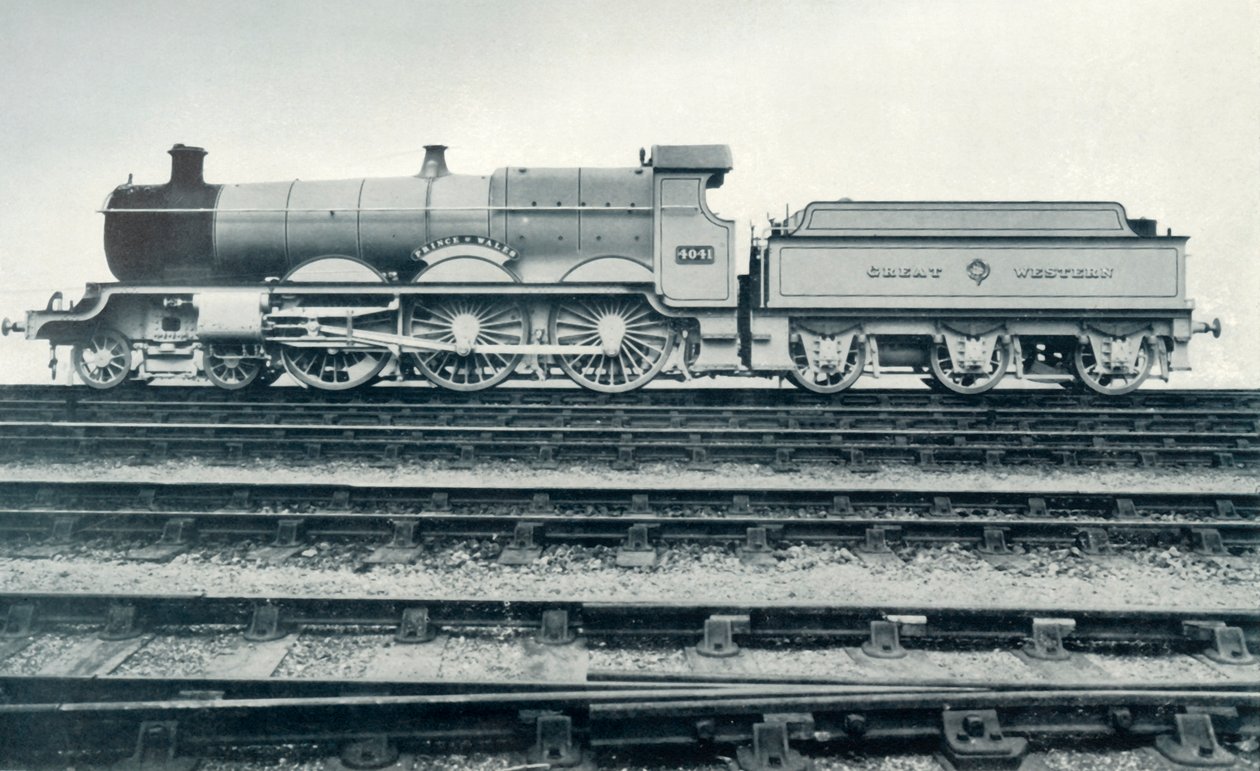 GWR Express客运引擎，1922年。 作者 不明