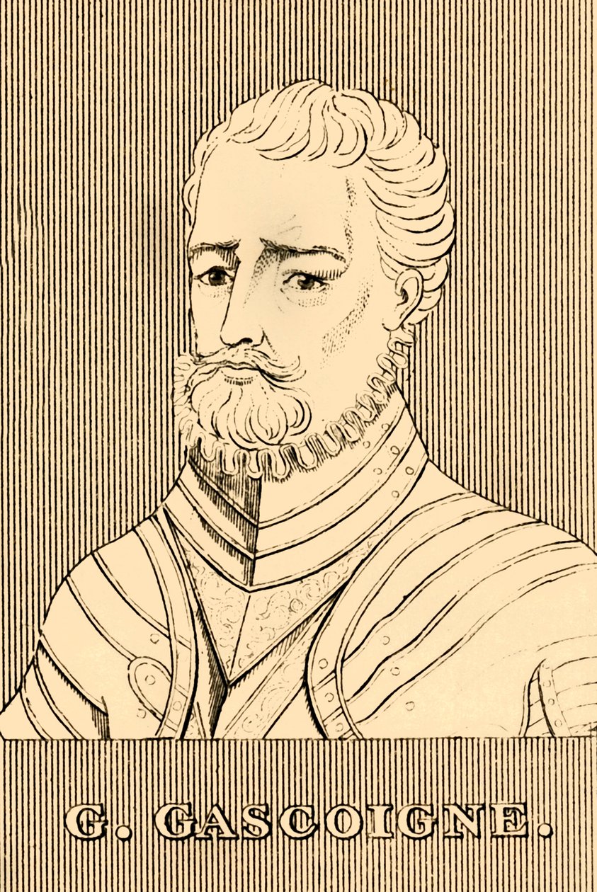 加斯科因（G. Gascoigne），c1535-1577，1830年。 作者 不明