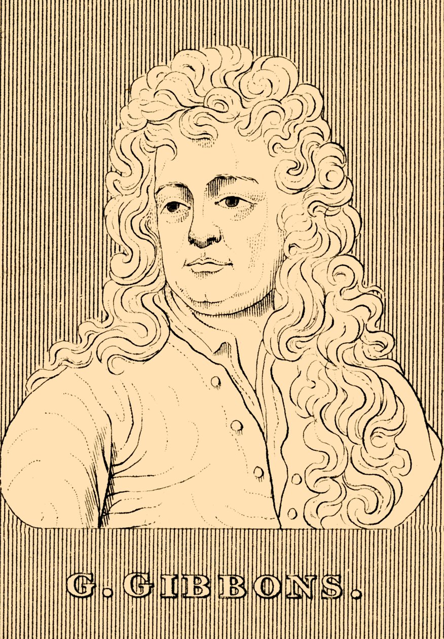 G.吉本斯（G. Gibbons），1648-1721年，1830年。 作者 不明