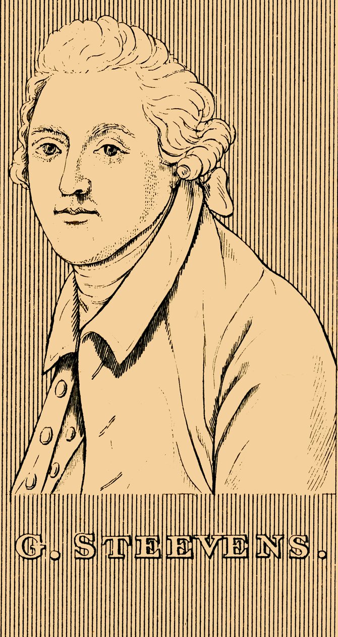 G.史蒂文斯（1736-1800，1830）。 作者 不明