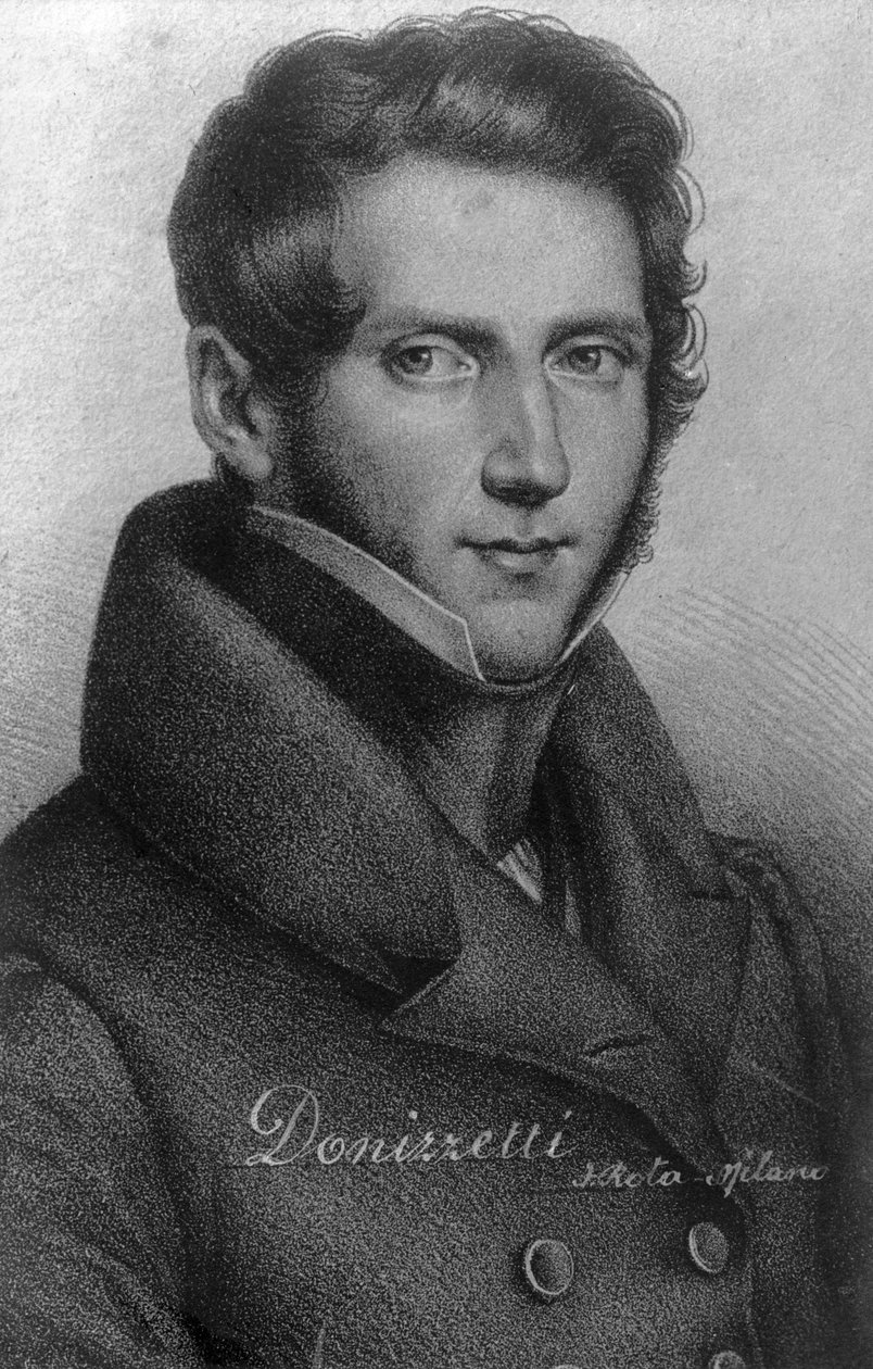 Gaetano Donizetti 1797-1848年，意大利作曲家，二十世纪 作者 不明