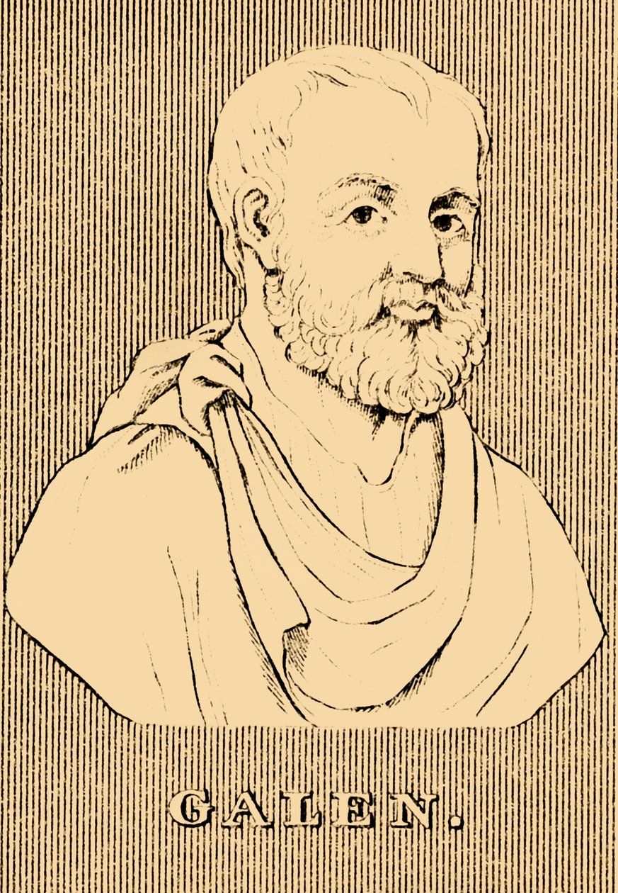 盖伦（Galen），129 AD-c216，1830年。 作者 不明