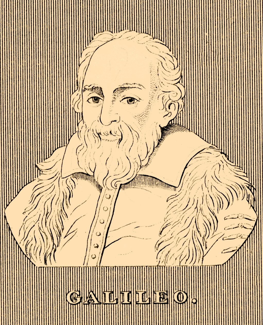 伽利略（Galileo），1564-1642，1830年。 作者 不明