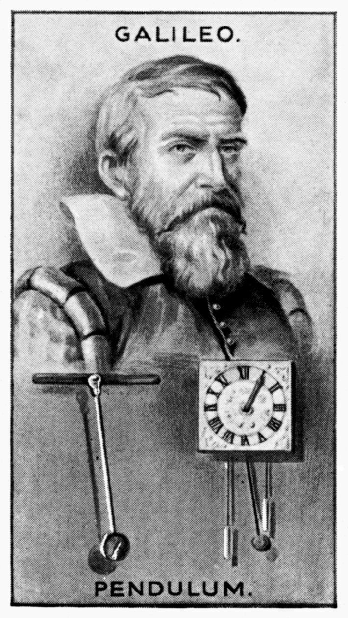 Galileo Galilei，意大利物理学家，天文学家和哲学家，约1924年 作者 不明