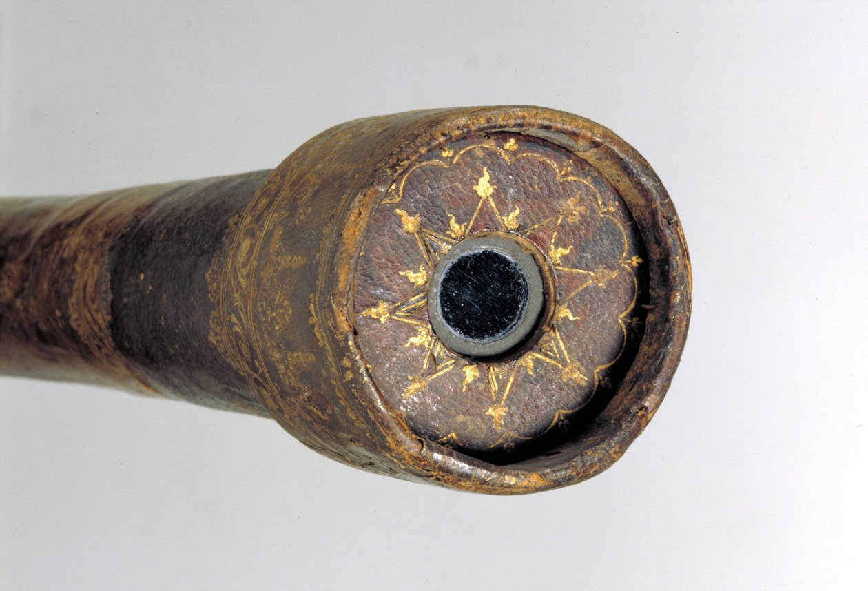伽利略望远镜，1610年 作者 不明
