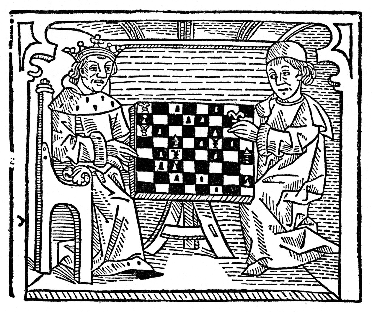 象棋的游戏和游戏，1474年，1956年 作者 不明
