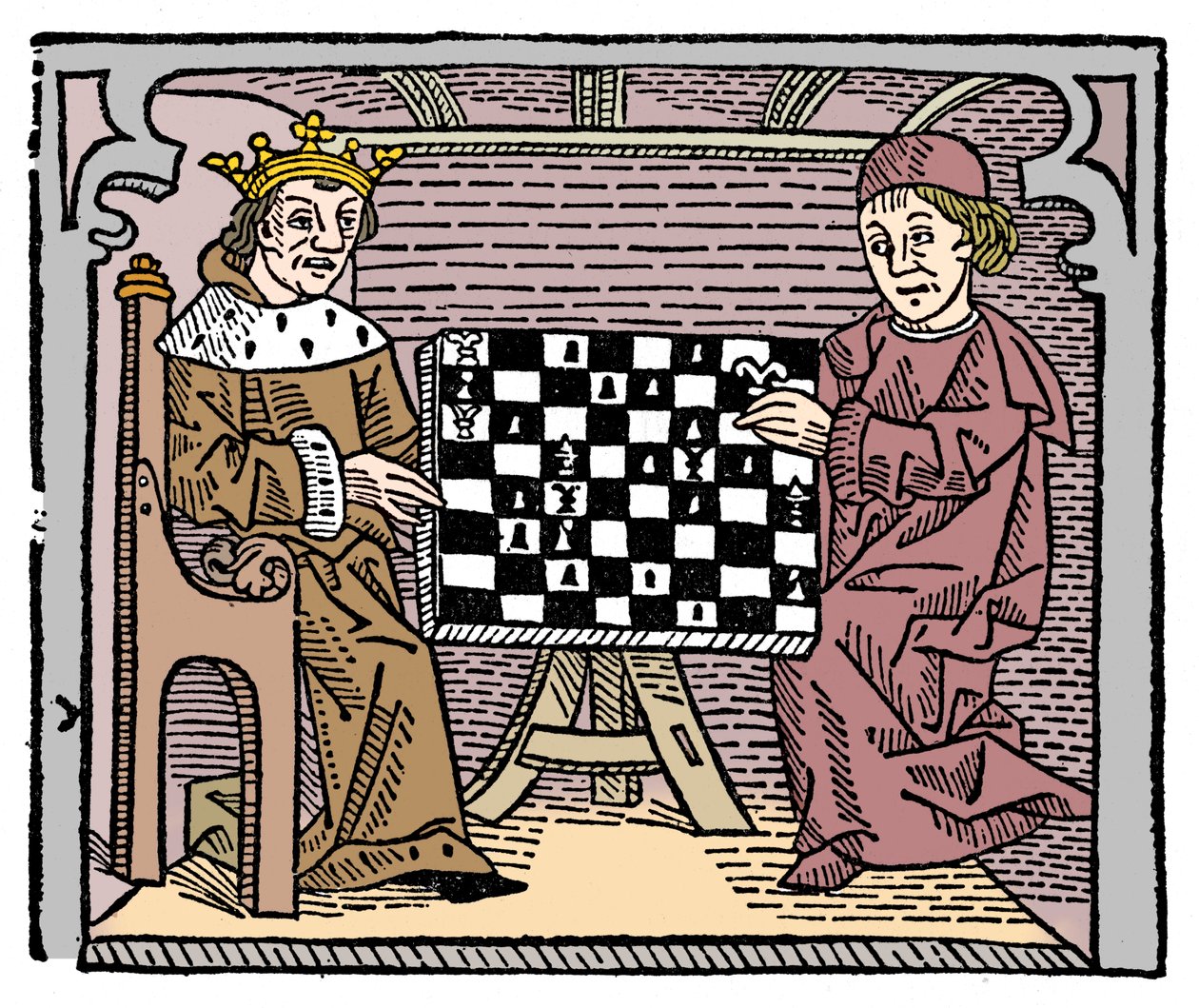 象棋的游戏和游戏，1474年，1956年 作者 不明