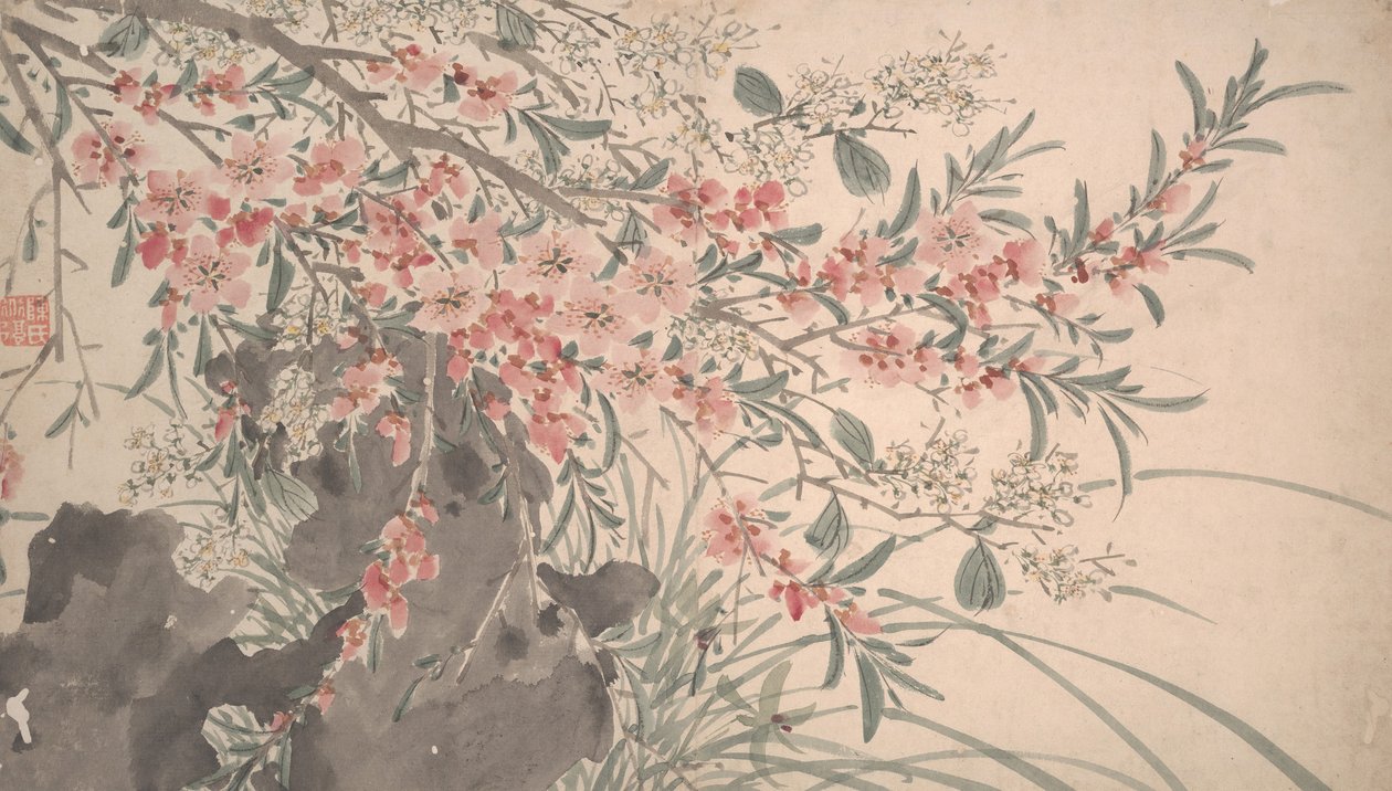 花园花卉，日期为1540年。 作者 不明