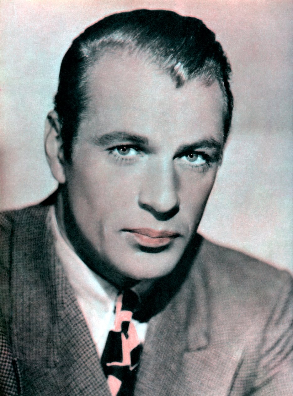 美国演员加里·库珀（Gary Cooper），1934-1935年 作者 不明